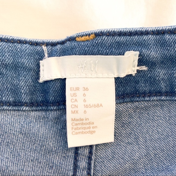 NWOT H&M Denim Shorts - Picture 3 of 3